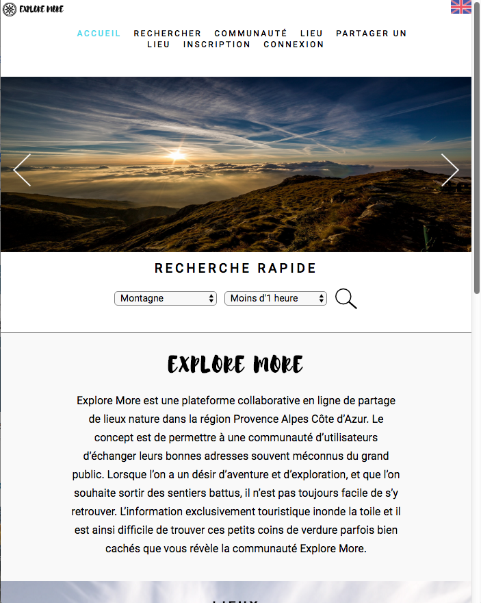 Projet tuteuré étudiant